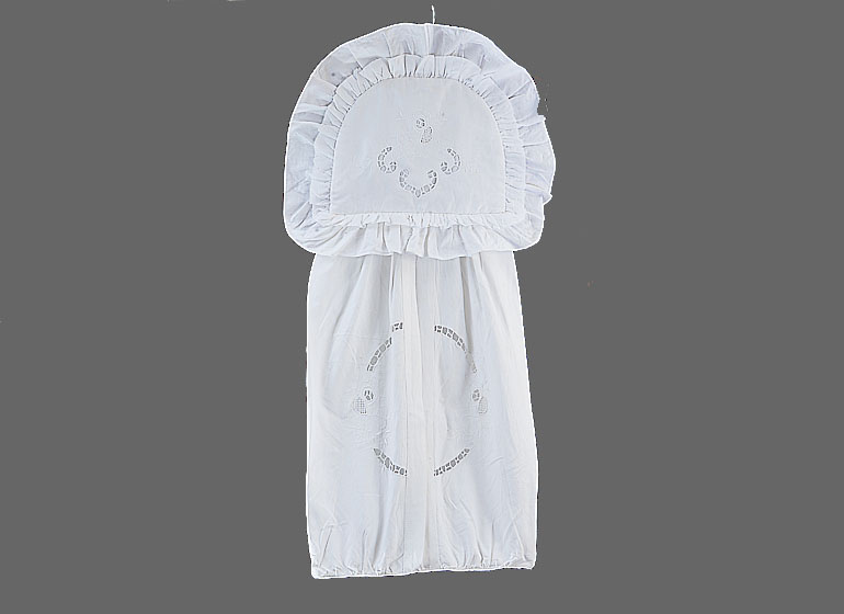 Grace Embroidery Diaper Stacker 30" x 16" width